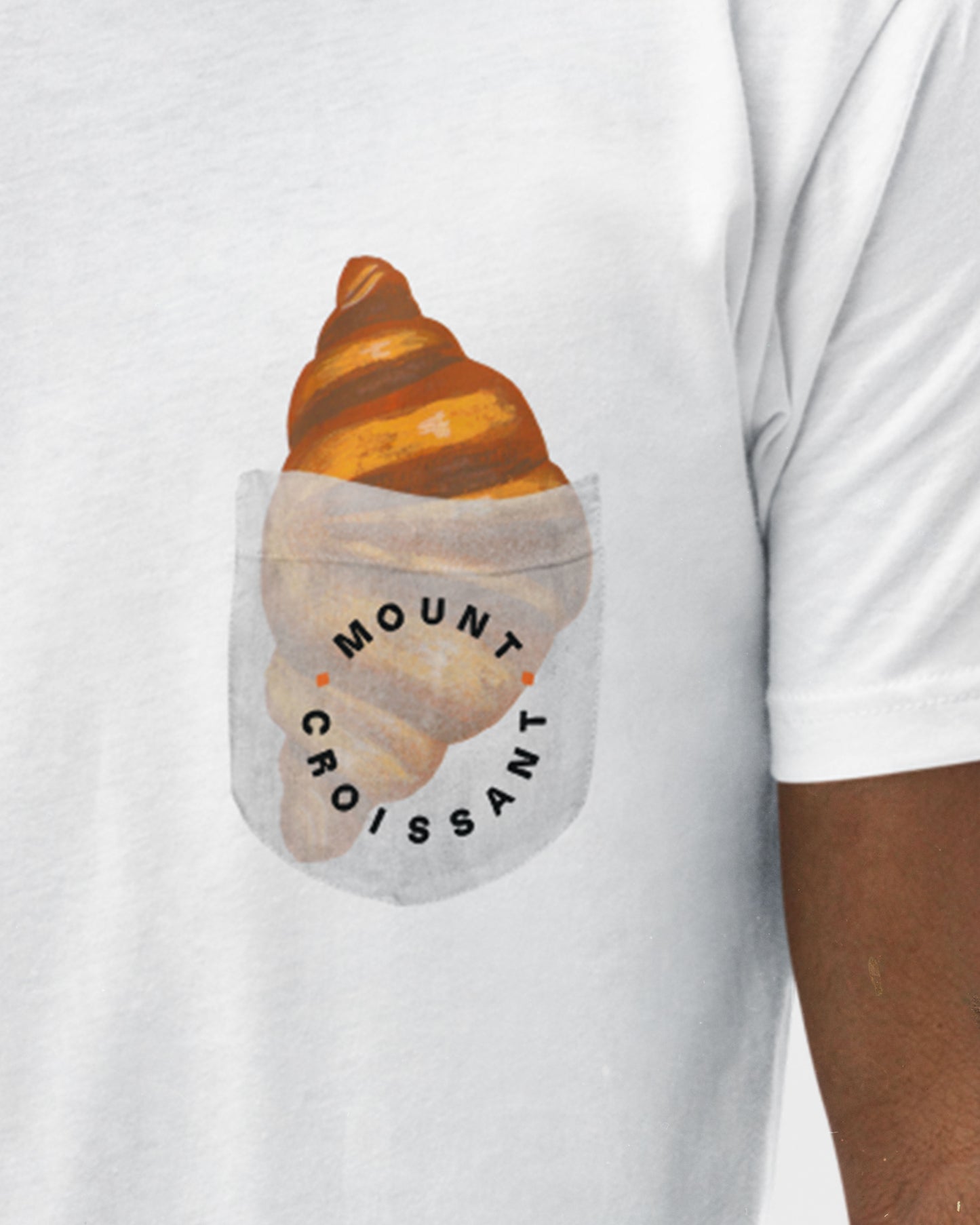 Pocket Croissant Shirt - Faux Pocket Edition