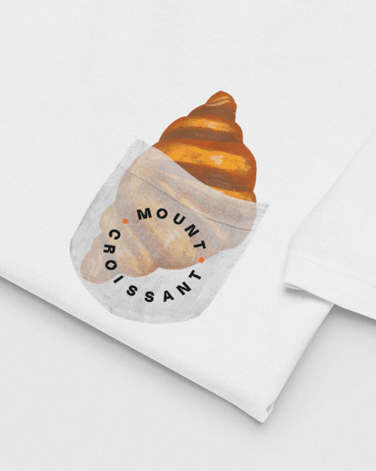 Pocket Croissant Crop Top - Faux Pocket Edition