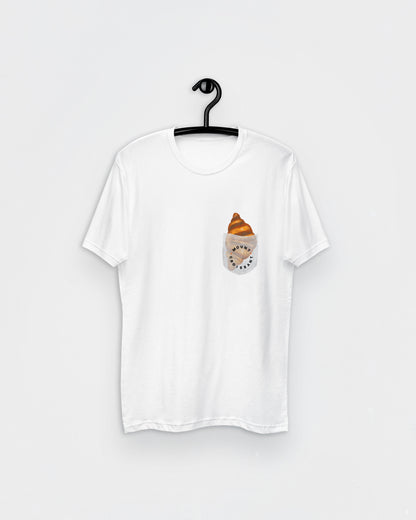 Pocket Croissant Shirt - Faux Pocket Edition