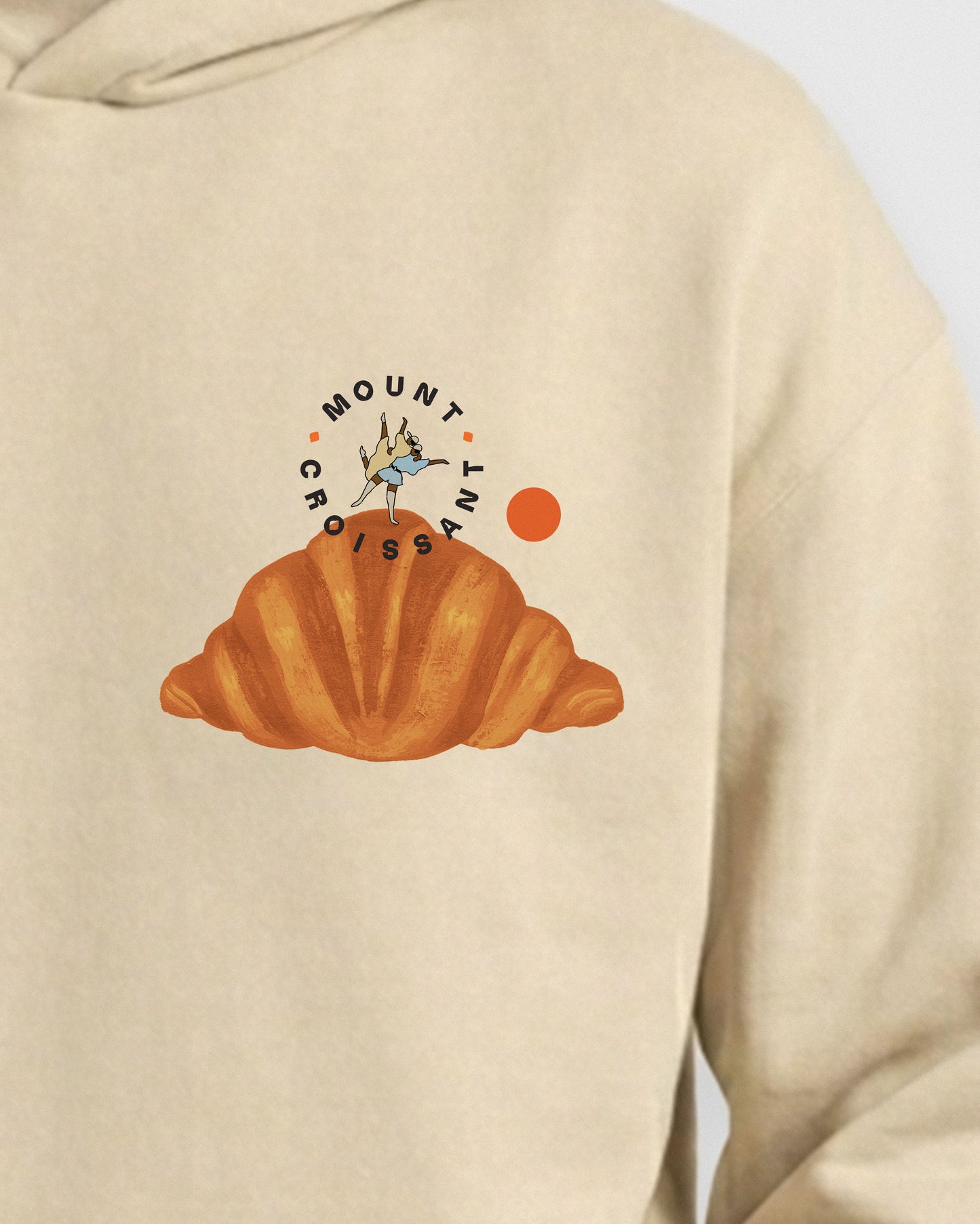 Dancing on Mount Croissant Hoodie