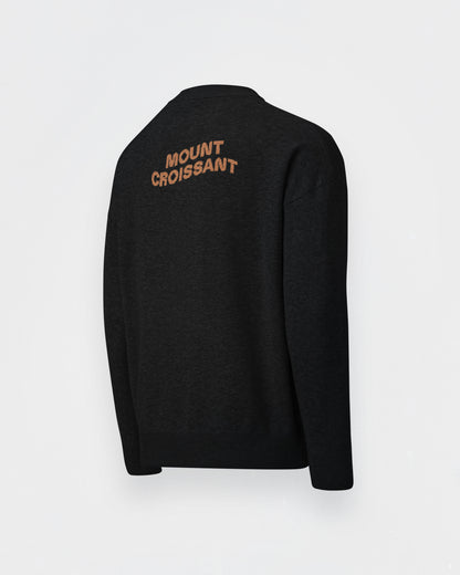 Pain au chocolat knitted sweater