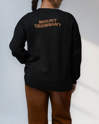 Pain au chocolat knitted sweater