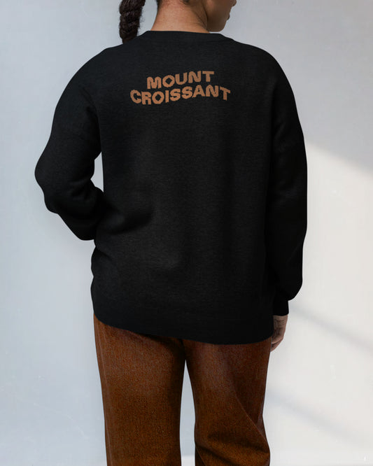 Pain au chocolat knitted sweater