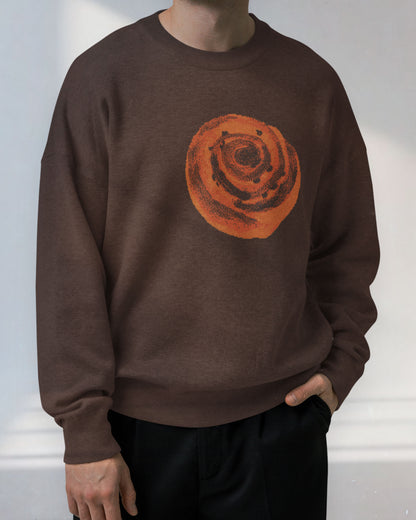 Pain aux raisins knitted sweater