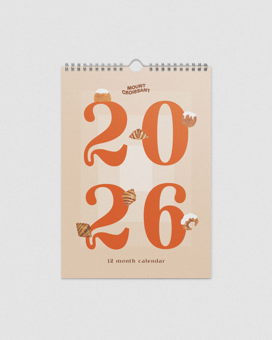 Tales of Mount Croissant wall calendar (2026)