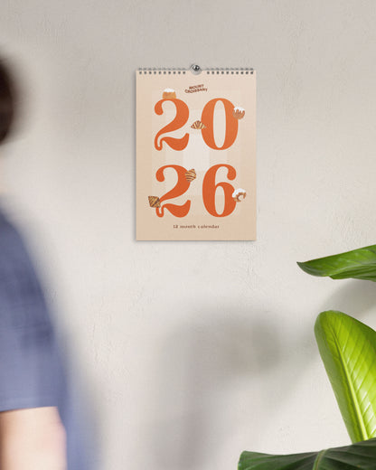 Tales of Mount Croissant wall calendar (2026)