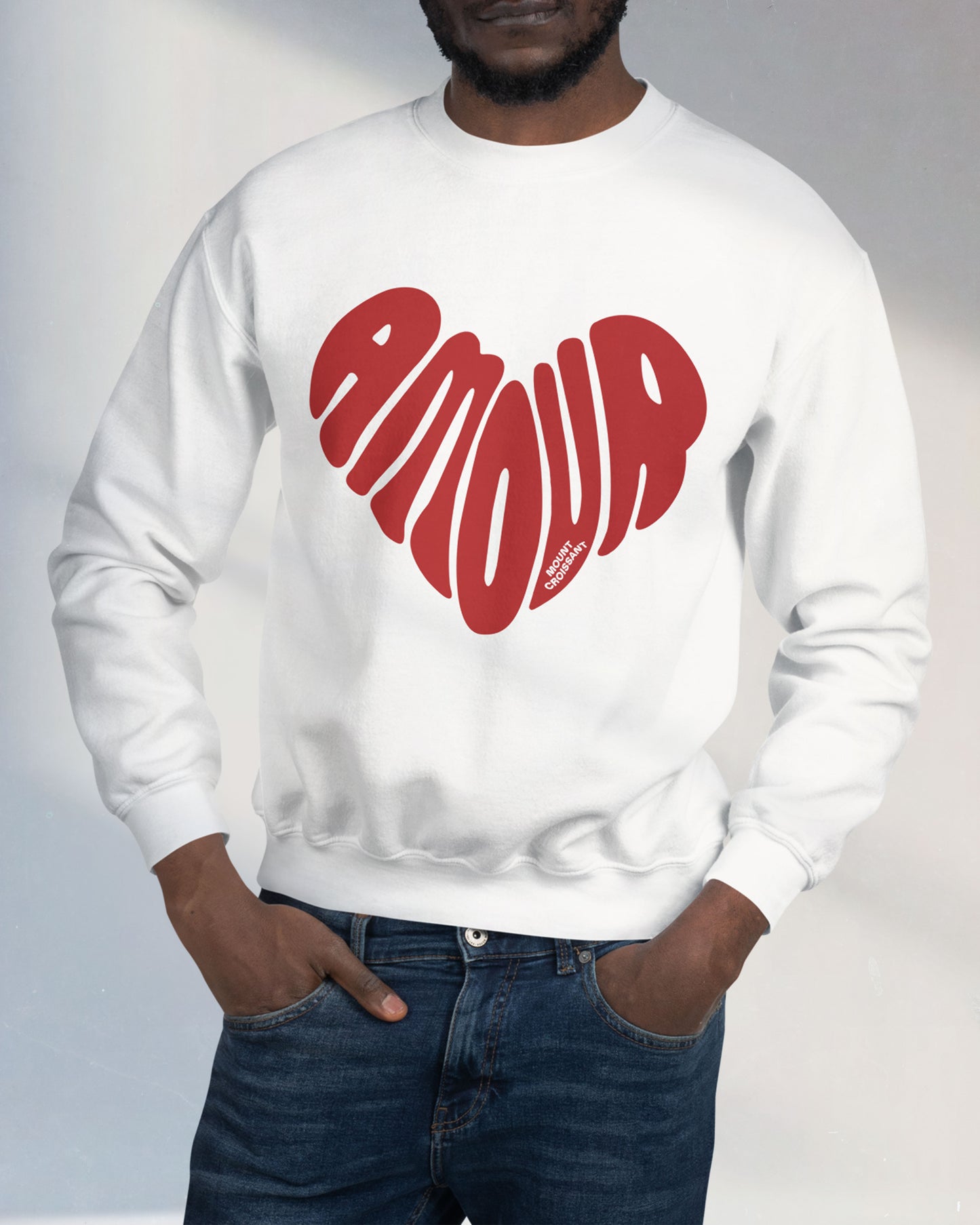 Amour White Sweater